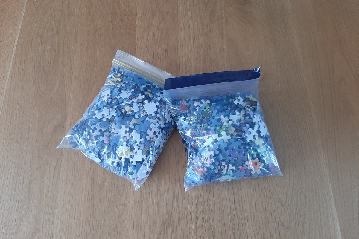 Puzzelen op vakantie