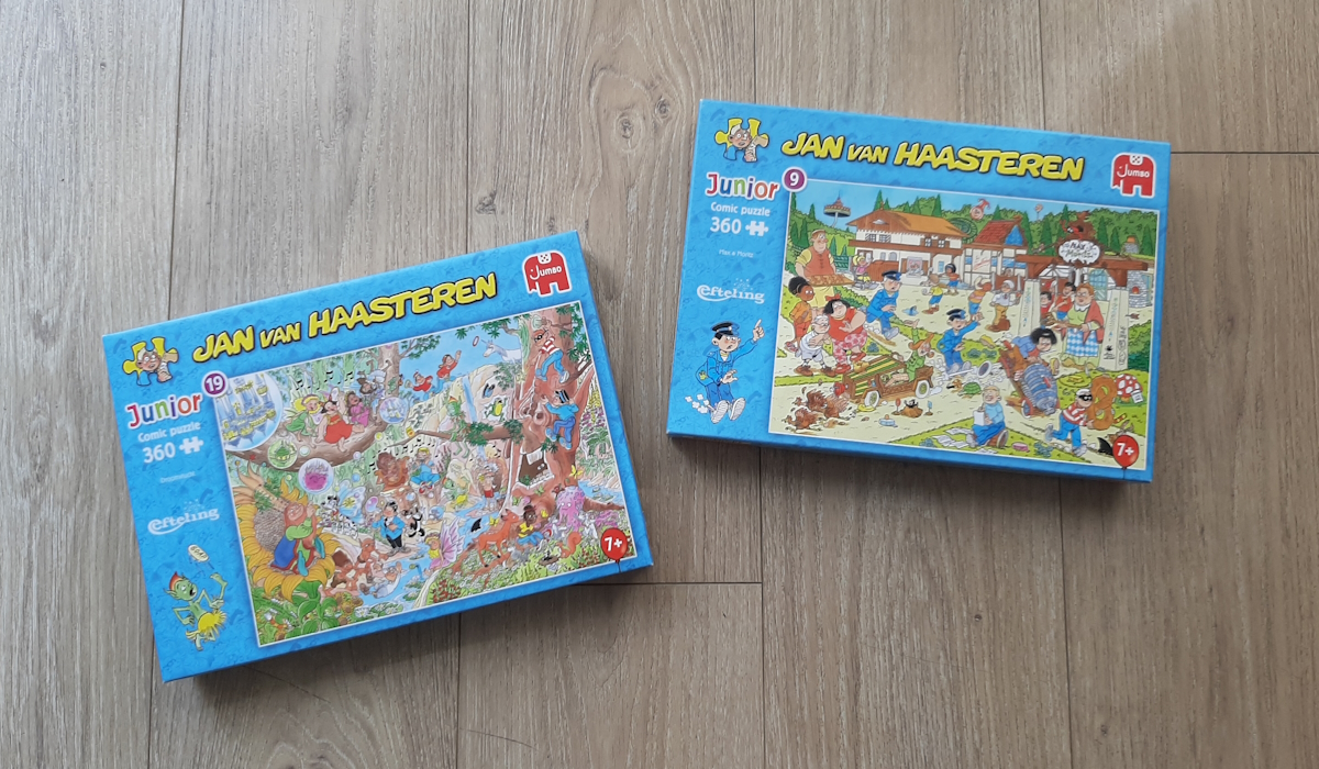 Junior Jan van Haasteren Puzzels van de Efteling
